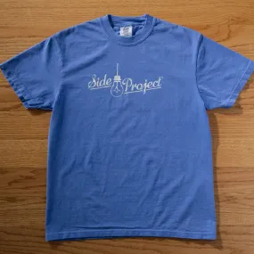 Side Project Logo T-Shirt - Flo Blue