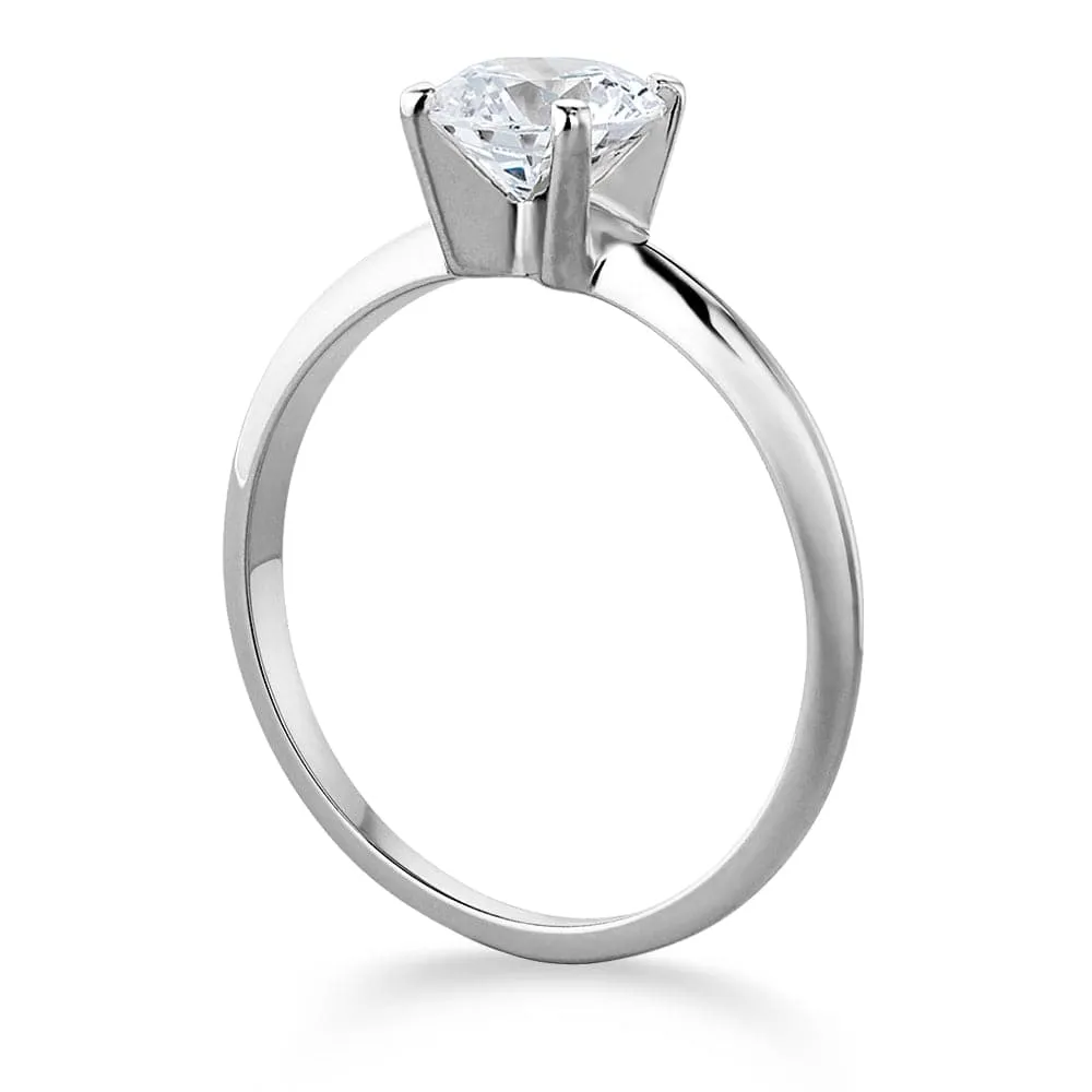 3 ct. Tiffany Style 4-Claw Solitaire Ring