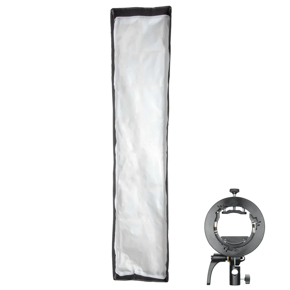 35x160cm Dual-Layer Recessed Collapsible Strip Softbox