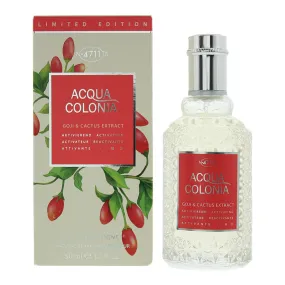 4711 Acqua Colonia Goji & Cactus Eau De Cologne 50ml