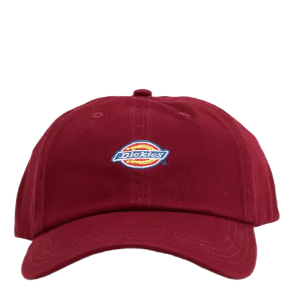 6 Panel Logo Cap Biking Red