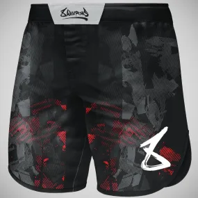 8 Weapons Hit 2.0 Fight Shorts Black/Red