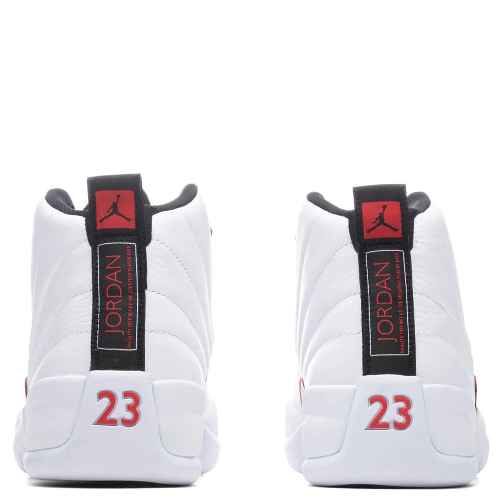 Air 12 Retro 'Twist' - White/University Red