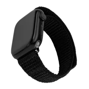 Apple Watch (42/44/SE/45) Fixed Nylon Rem - Sort