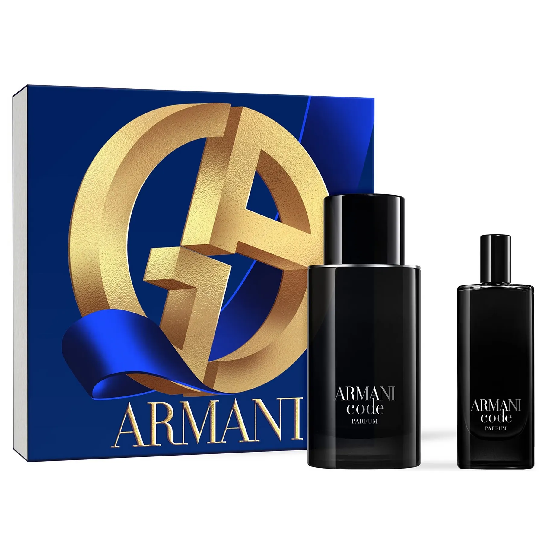 Armani Code by Giorgio Armani 75ml Parfum 2 Piece Gift Set