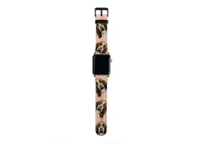 Basset Hound Mell Orange Apple Watch Strap