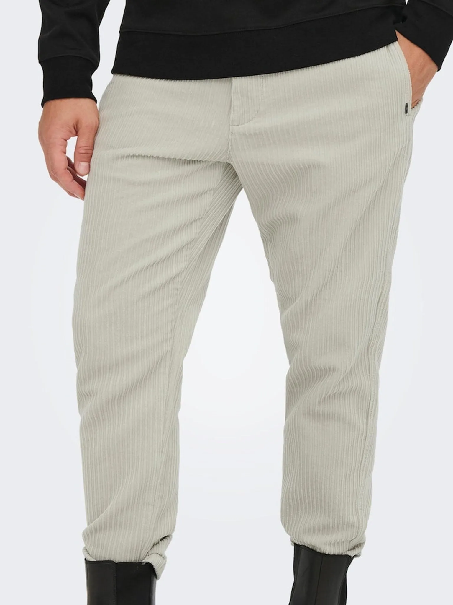 Beam Life Chinos - Silver Lining