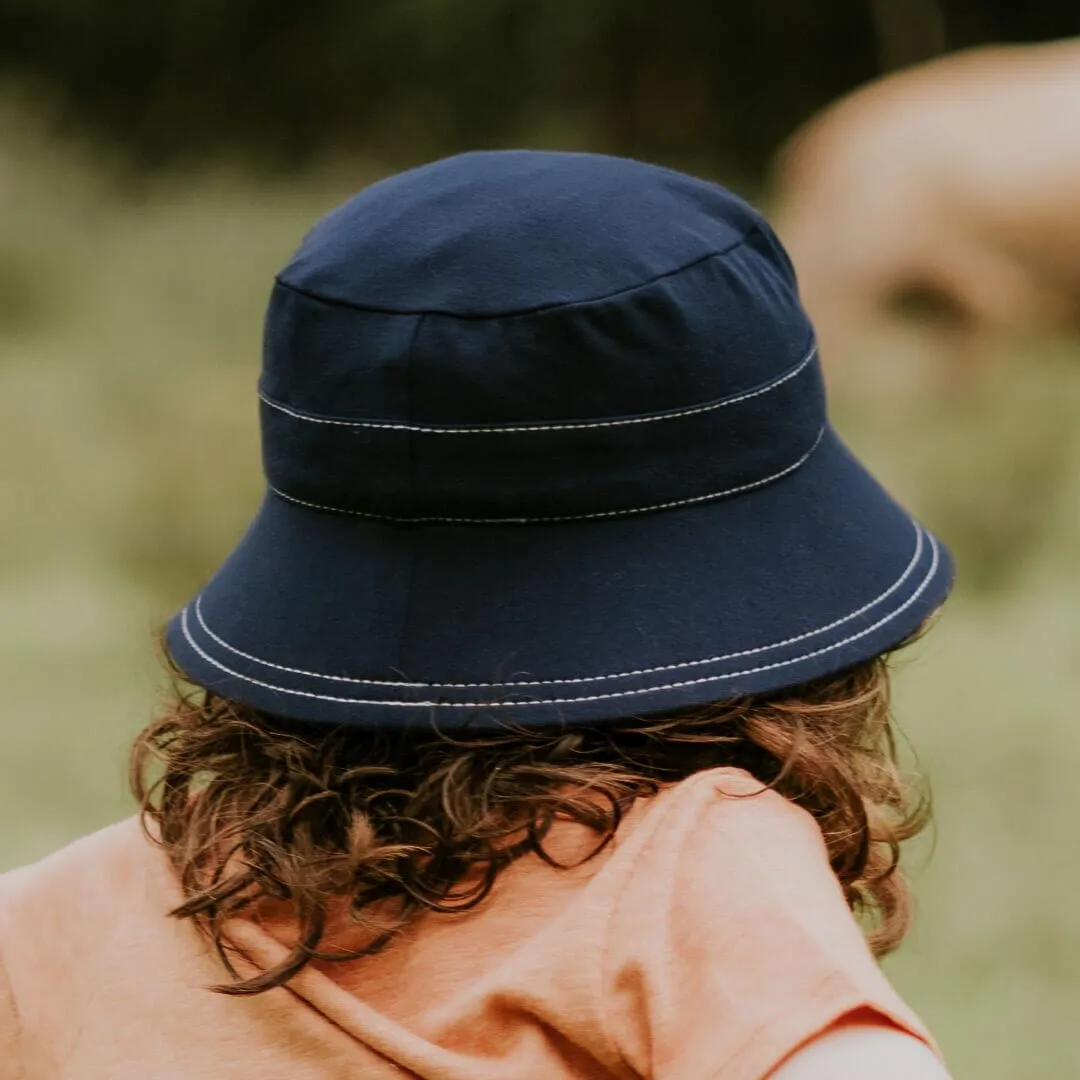 Bedhead - Kids Bucket Hat Navy