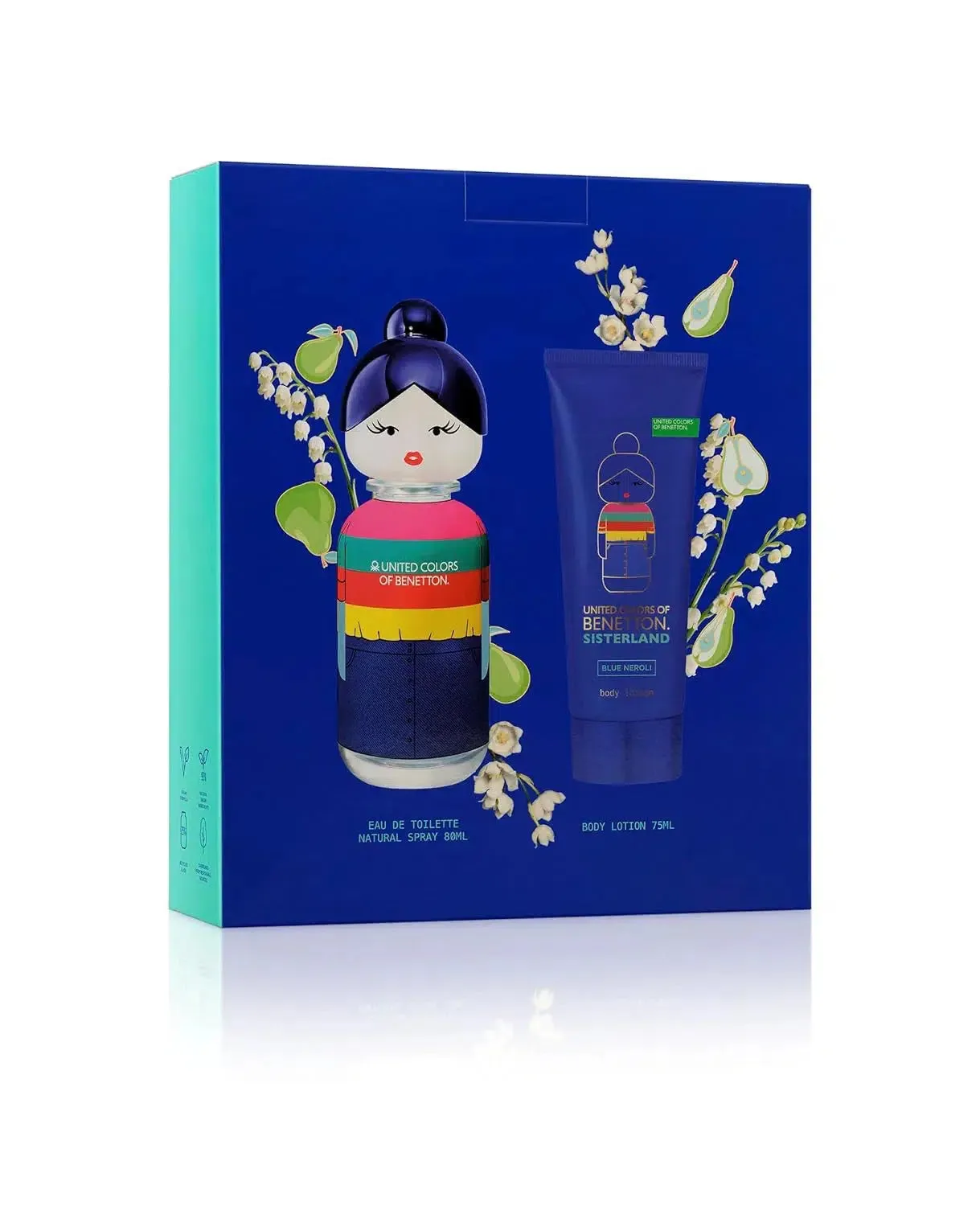 Benetton Sisterland Blue Neroli 2-Piece Gift Set for Women EDT