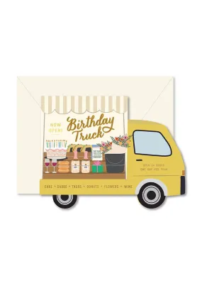 Birthday Truck Card