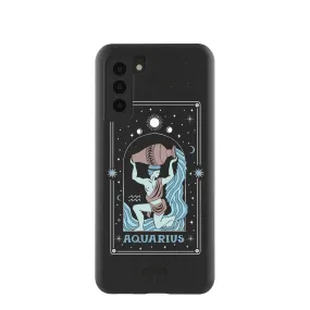 Black Aquarius Samsung Galaxy S21 Case