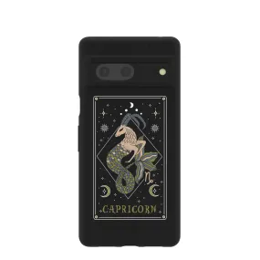 Black Capricorn Google Pixel 7 Case