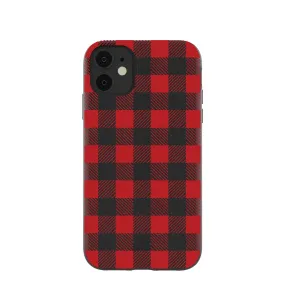 Black Flannel iPhone 11 Case