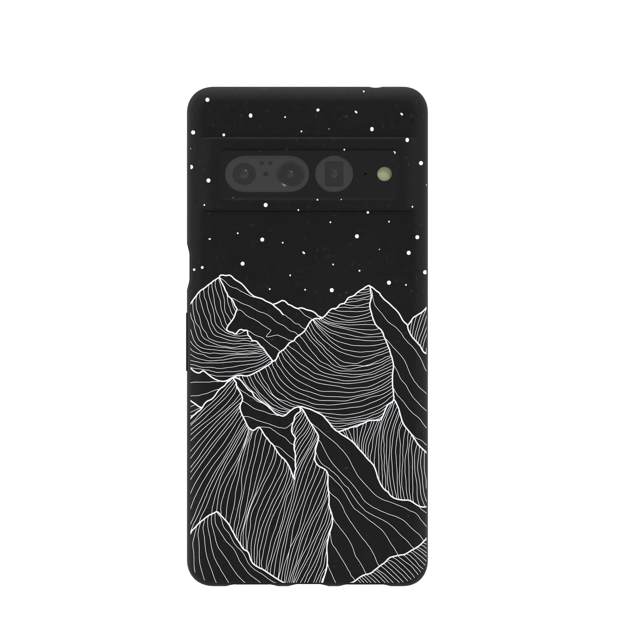 Black Night Panorama Google Pixel 7 Pro Case