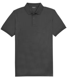 Black Piqué Polo