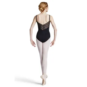 Bloch Ladies Black Powermesh Back Cami Leotard