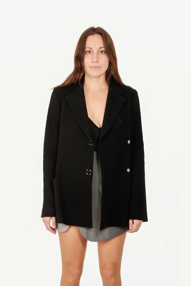 BOILED WOOL BLAZER