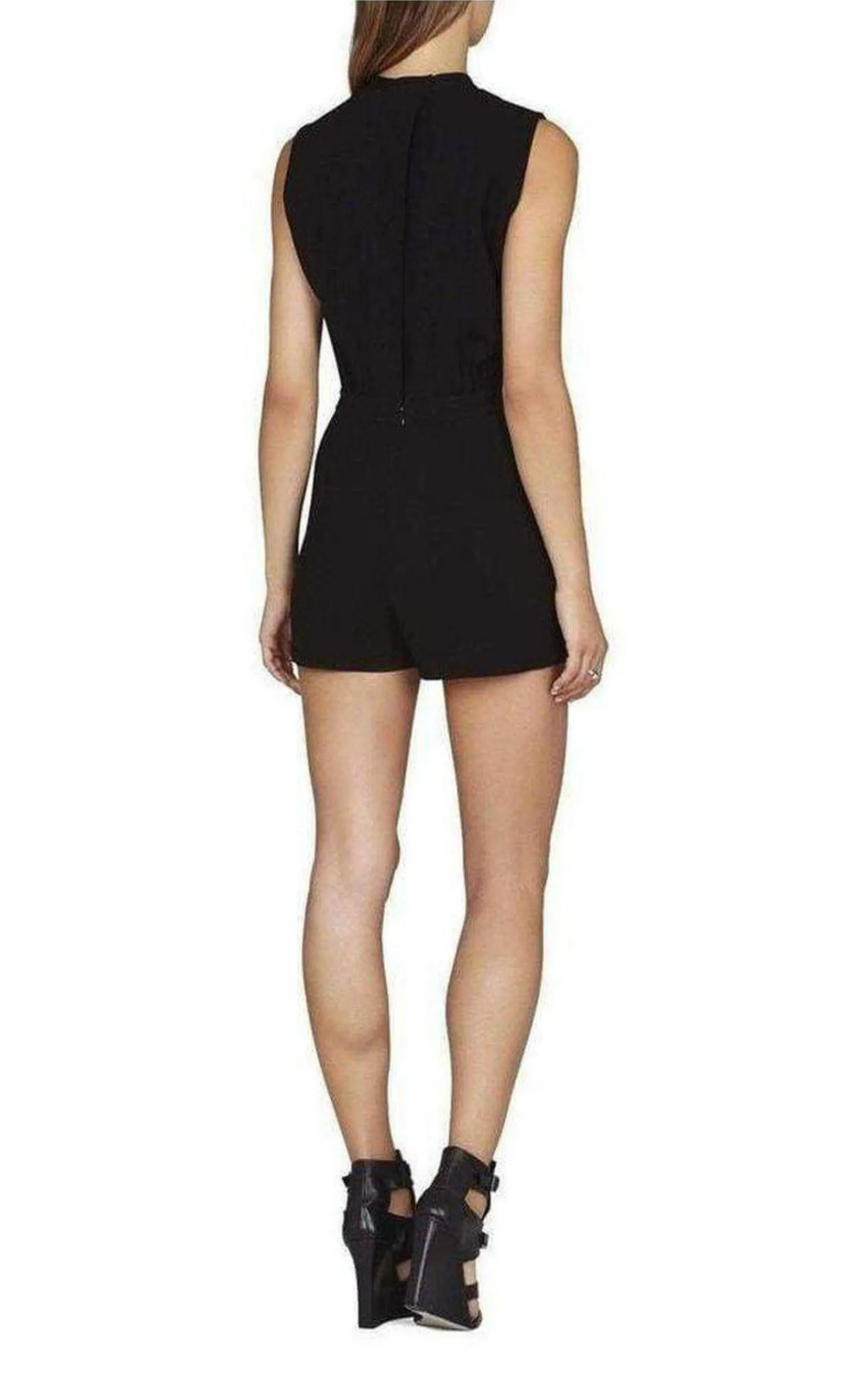 Brittany Jewelled Collar Romper