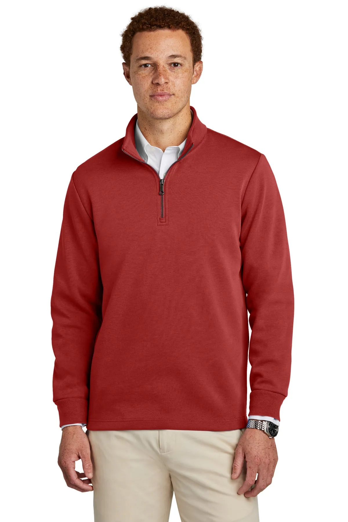 Brooks Brothers® Double-Knit 1/4-Zip BB18206