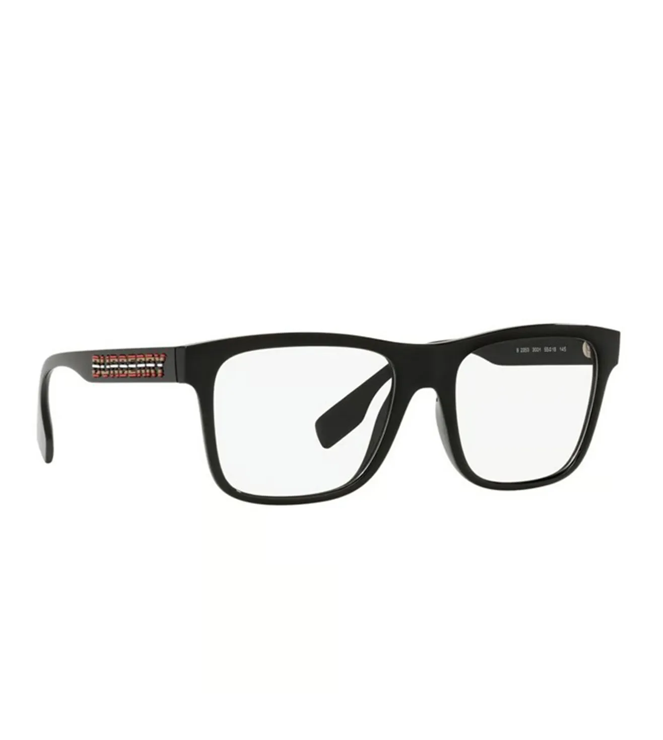 Burberry Men's Black Square Optical Frame