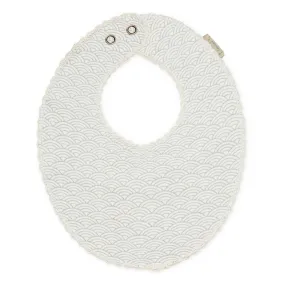 Cam Cam Copenhagen - Jersey Teething Bib - Grey Wave