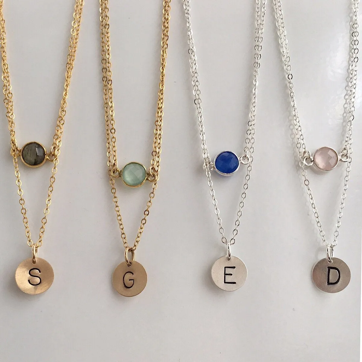 Candy Drop Initial Necklace