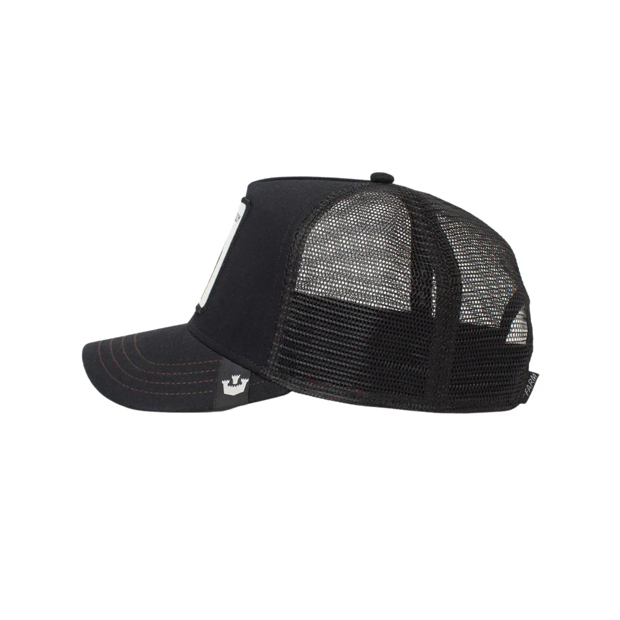 Cappello Uomo Goorin Bros. Trucker Bad Boy Cane Nero