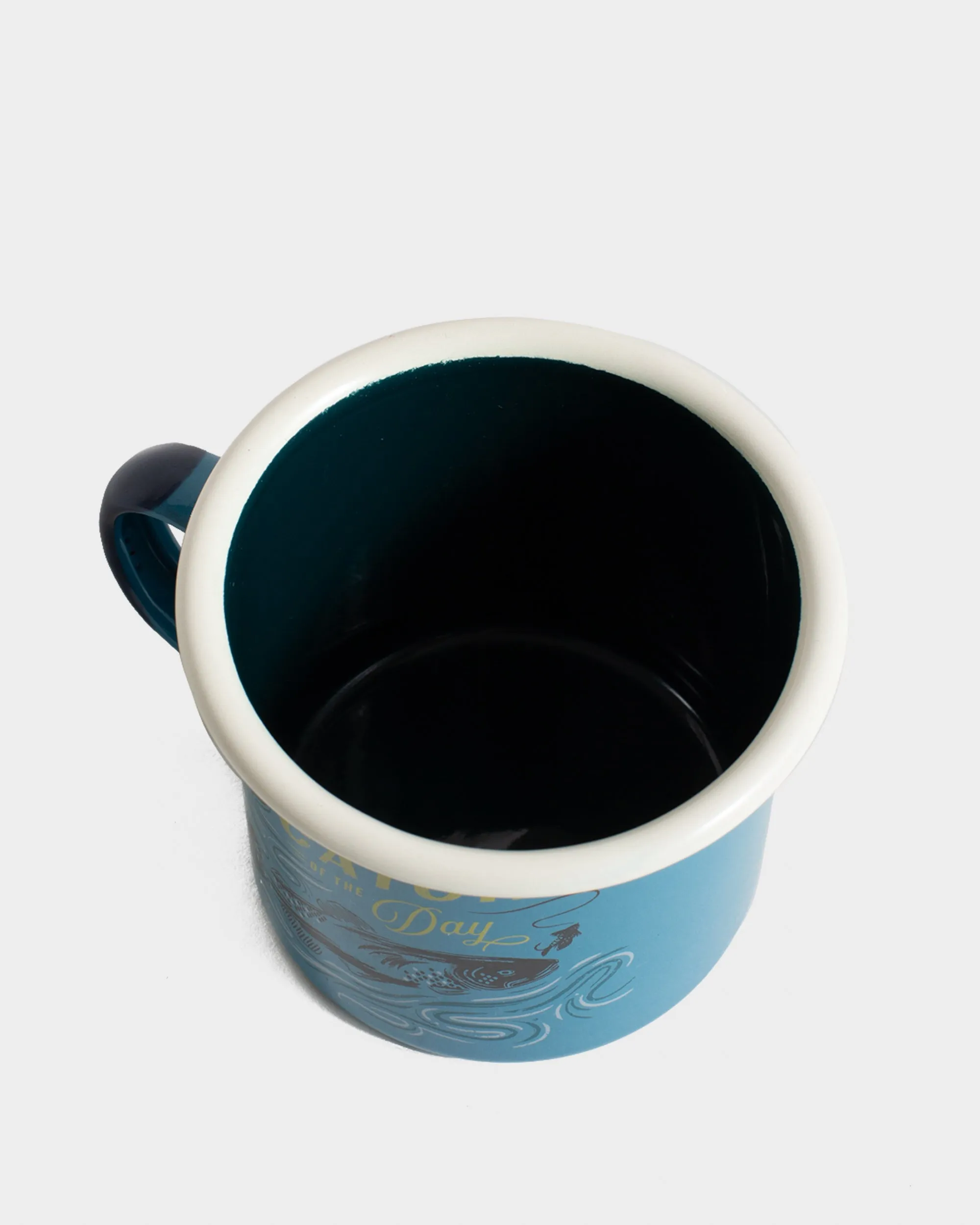 Catch Of The Day 12 oz. Enamel Mug