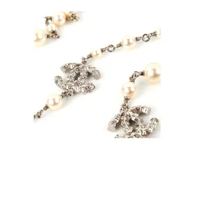 Chanel CC Logo Pearl Necklace Costume Jewellery on hold ET