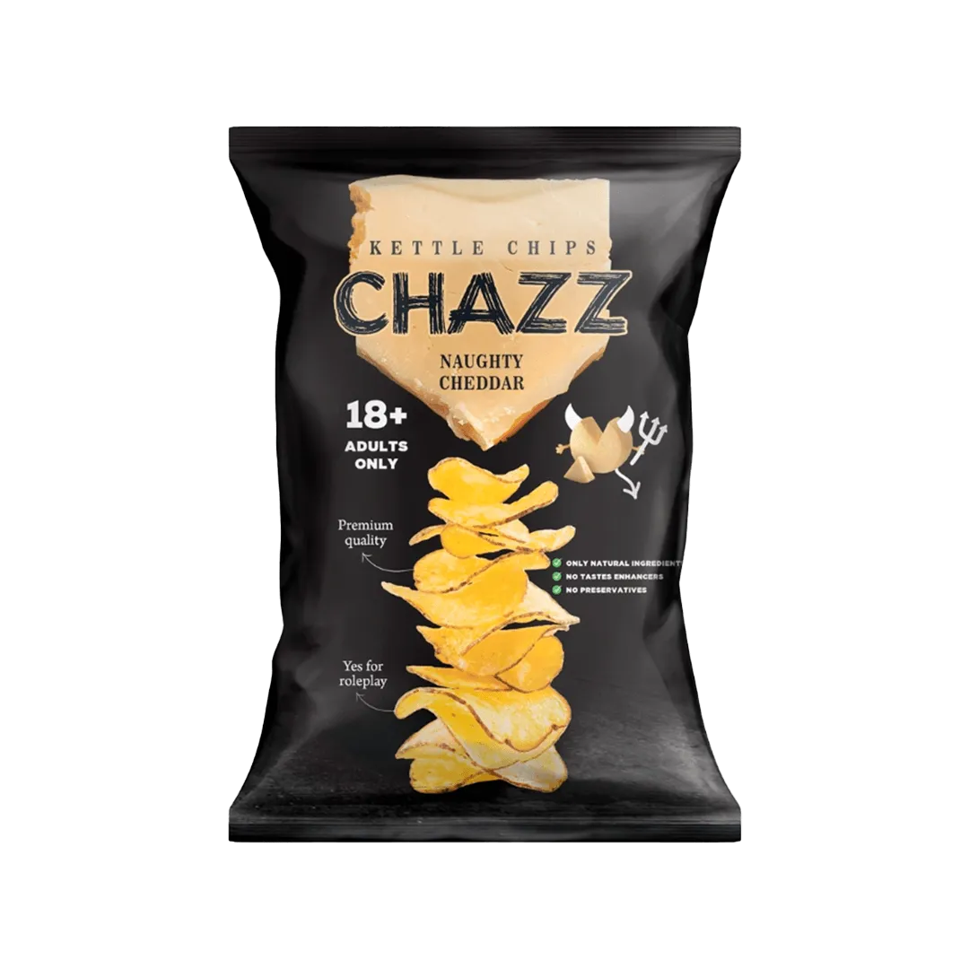 Chazz Chips Naughty Cheddar