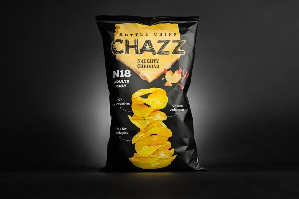 Chazz Chips Naughty Cheddar