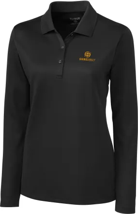 Clique Ladies Long Sleeve Ice Lady Pique Polo