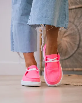 Corkys Kayak 2 Slip On - Neon Pink FINAL SALE