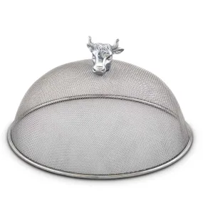 Cow Head Stainless Mesh Picnic Cover