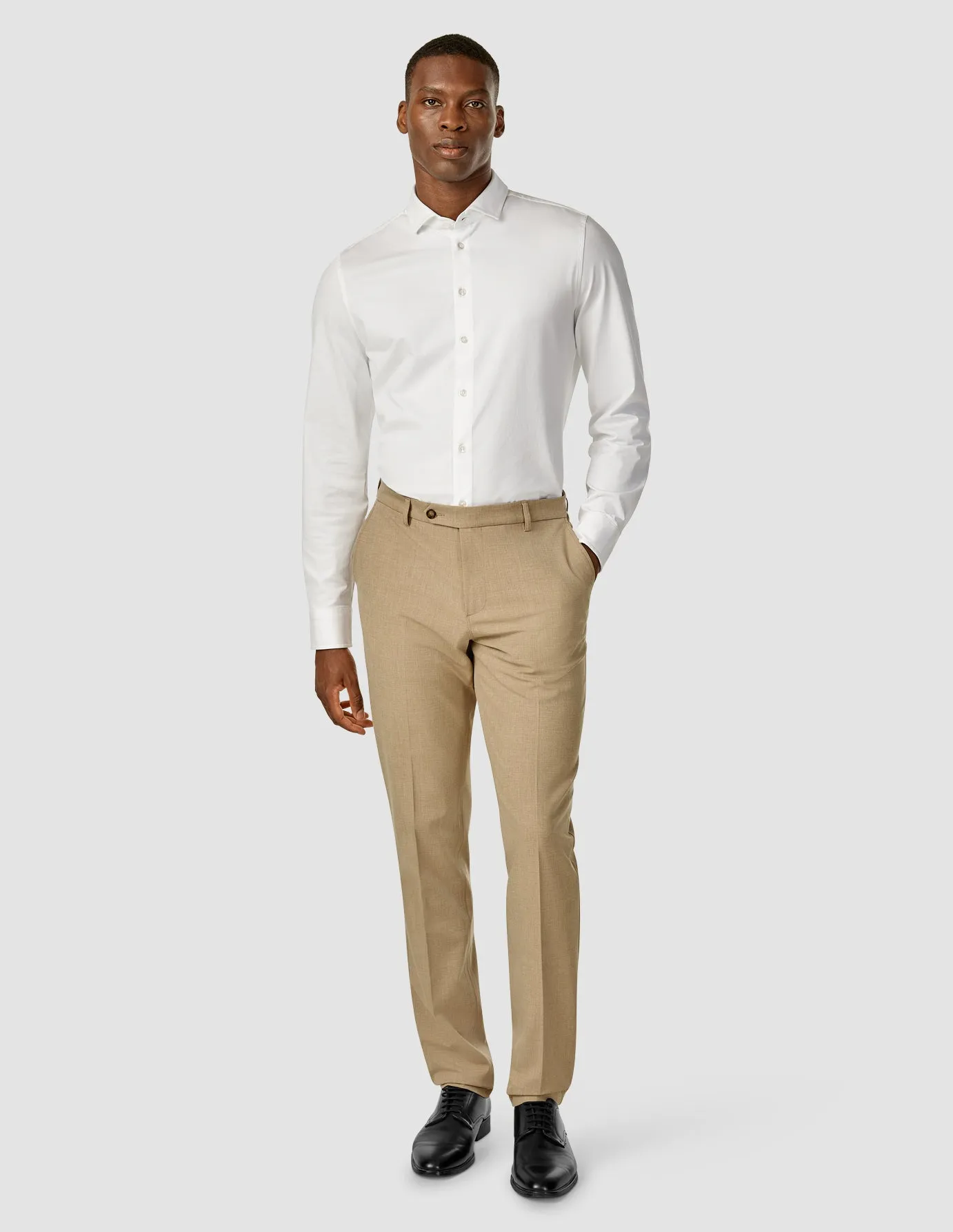 Essential Suit Pants Regular Sand Grain