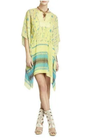 Eva Scarf Print Lemongrass Dress