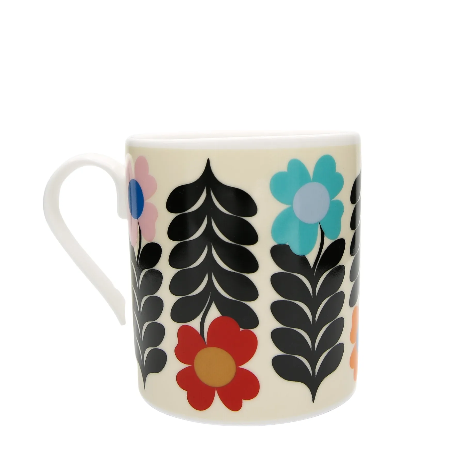 Frances Collett Flower Latte Mug