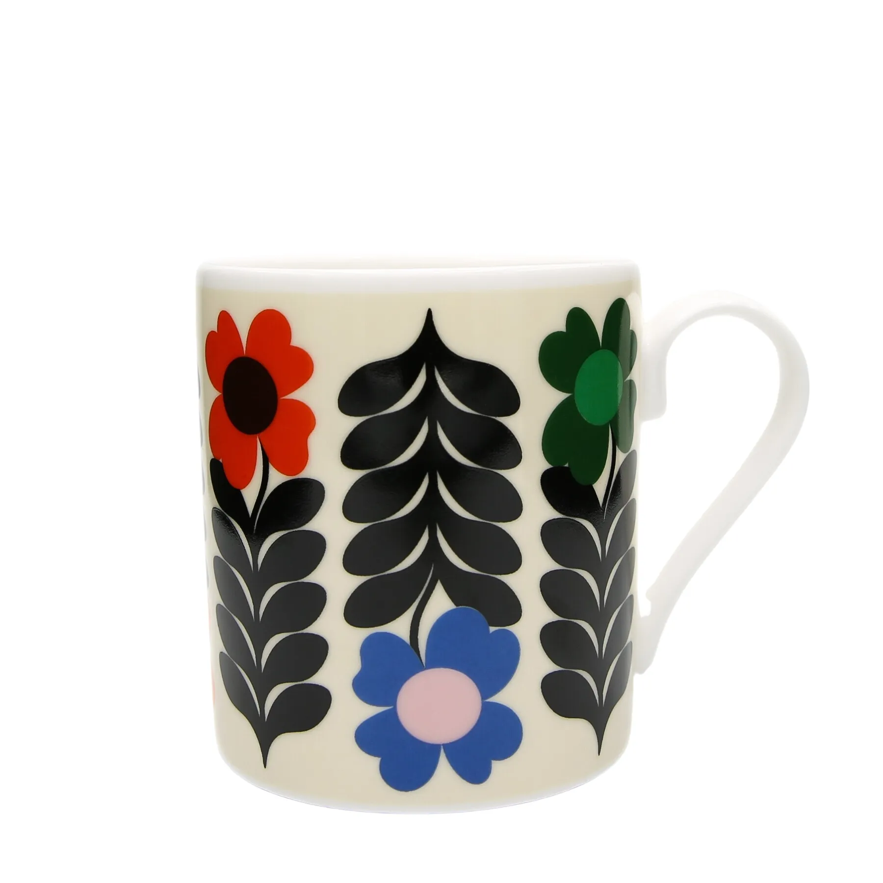 Frances Collett Flower Latte Mug