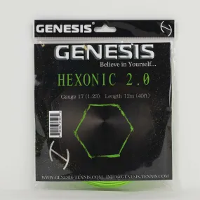 Hexonic 2.0 17G/1.23 String Neon Green