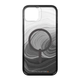 iPhone 14 Plus Gear4 D3O Milan Snap Case - Black Swirl - 15-10128