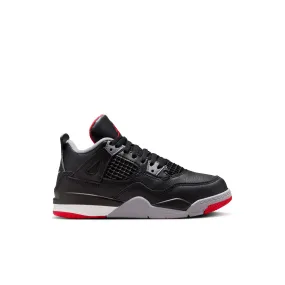 Jordan - Boy - PS Retro 4 - Black/Fire Red/Cement Grey