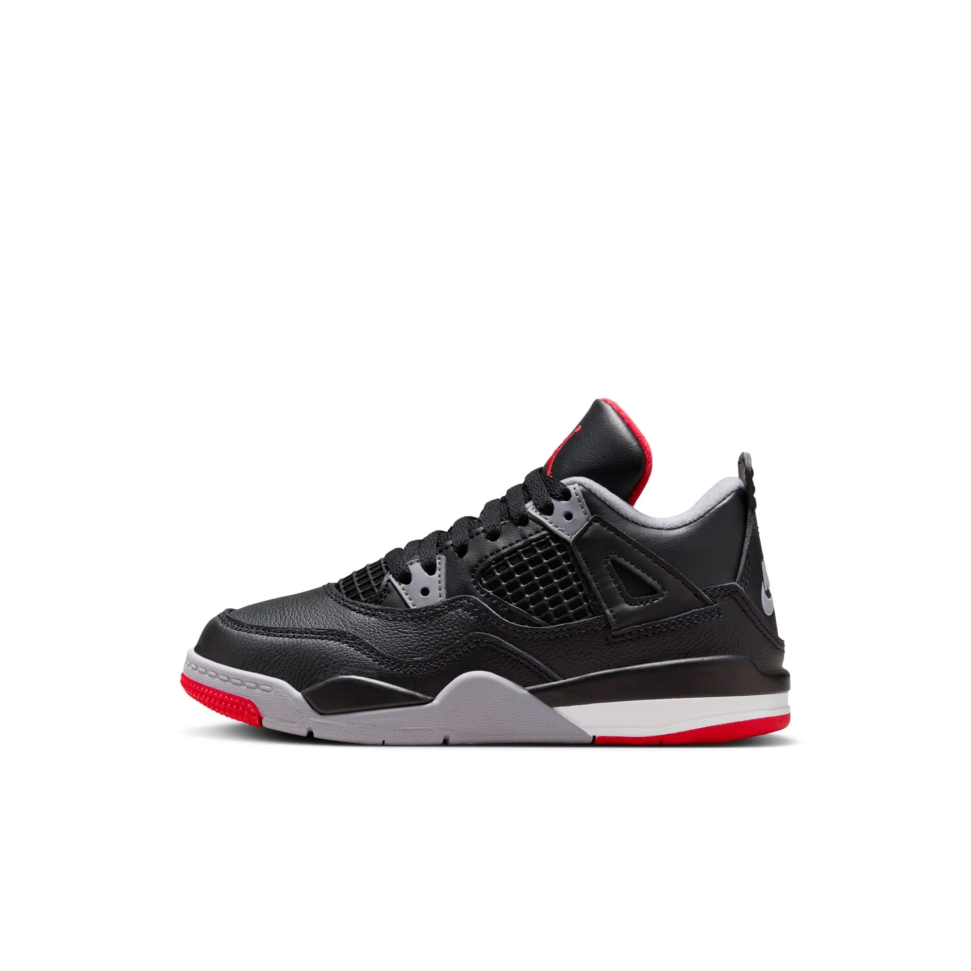 Jordan - Boy - PS Retro 4 - Black/Fire Red/Cement Grey