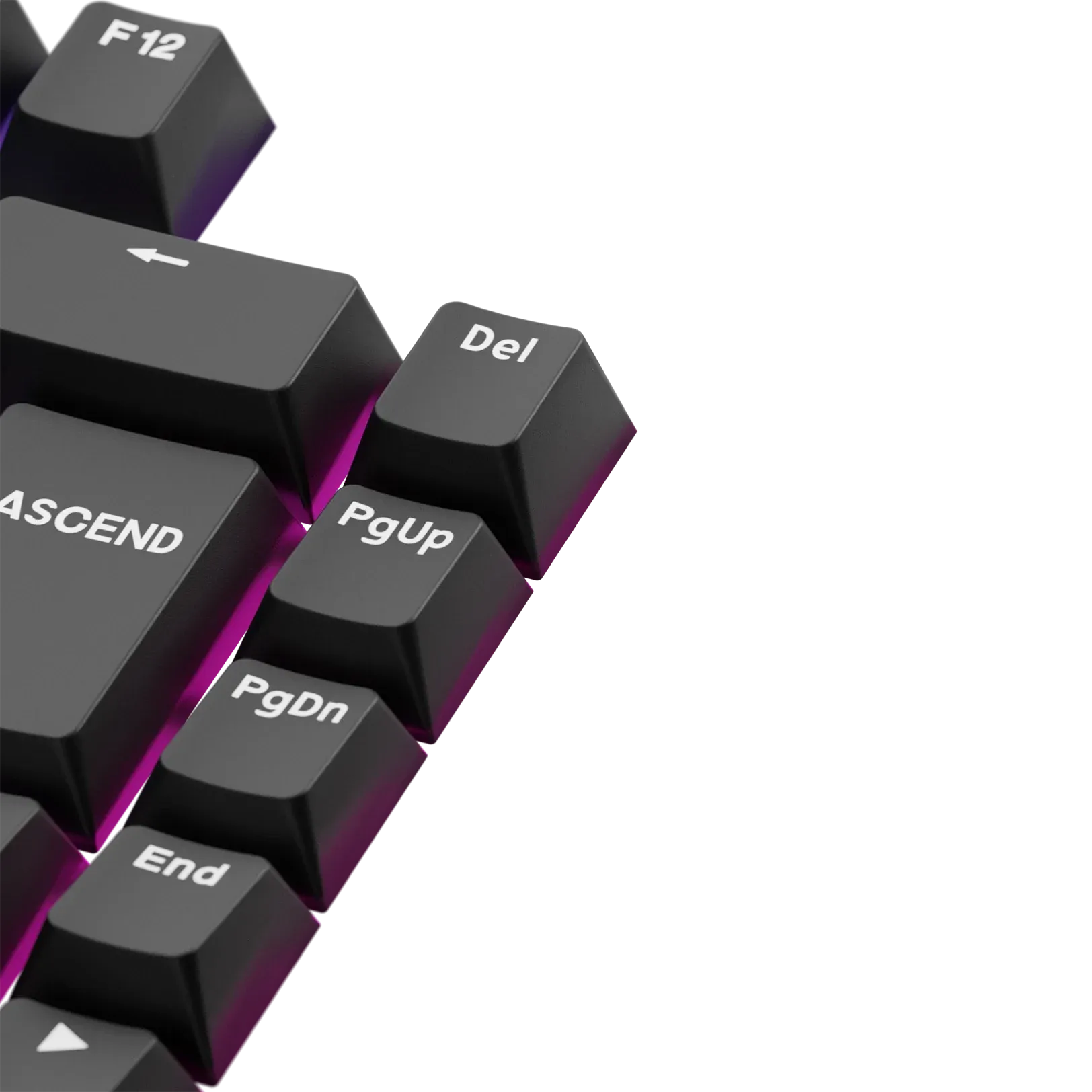 Keycaps Basics Classic Black DE