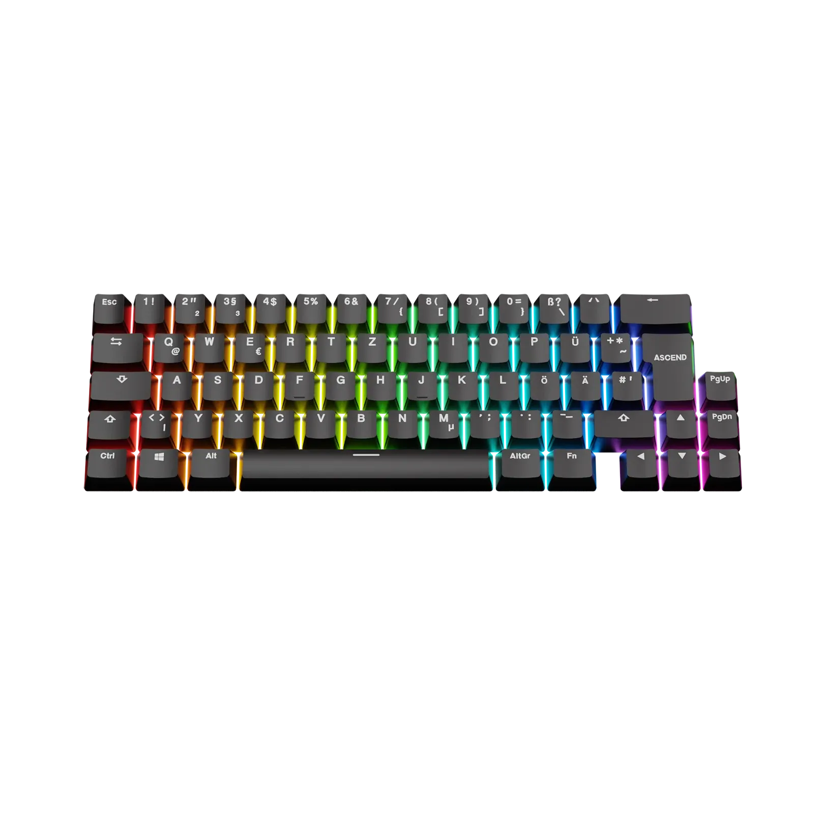 Keycaps Basics Classic Black DE