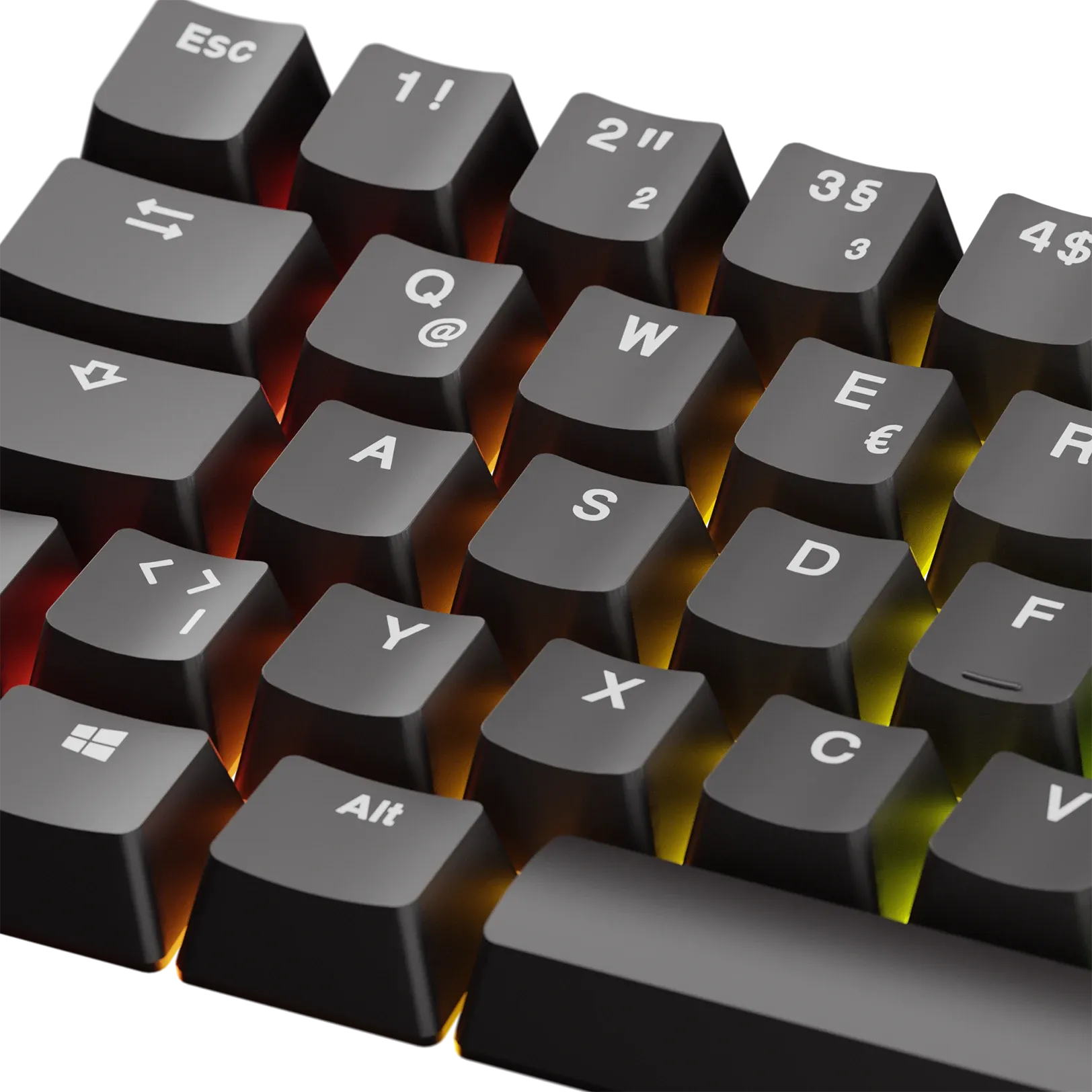 Keycaps Basics Classic Black DE