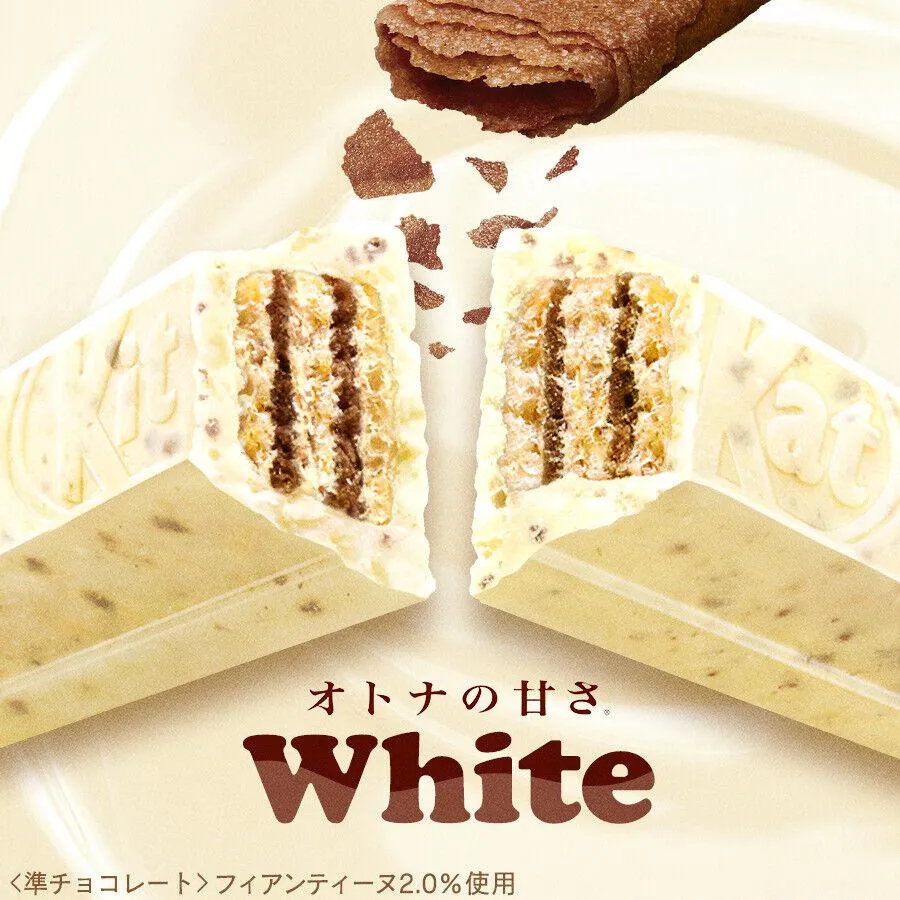 Kitkat Mini Feulilantine White Chocolate