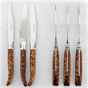 Laguiole Forged Steak Knives Amourette