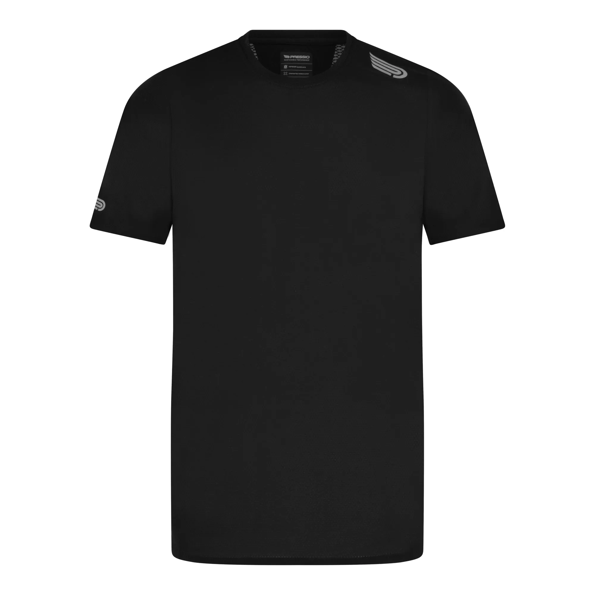 Men's Pressio Elite Short Sleeved Top - Black - SS24