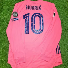 Modrid Real Madrid 2020 2021 CLIMACHILL PLAYER ISSUE Away Pink Jersey Camiseta Shirt M SKU# FQ7492