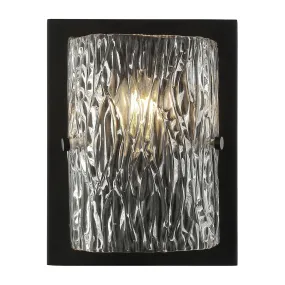 Morgan 376W01BL 1-Light Wall Sconce - Black